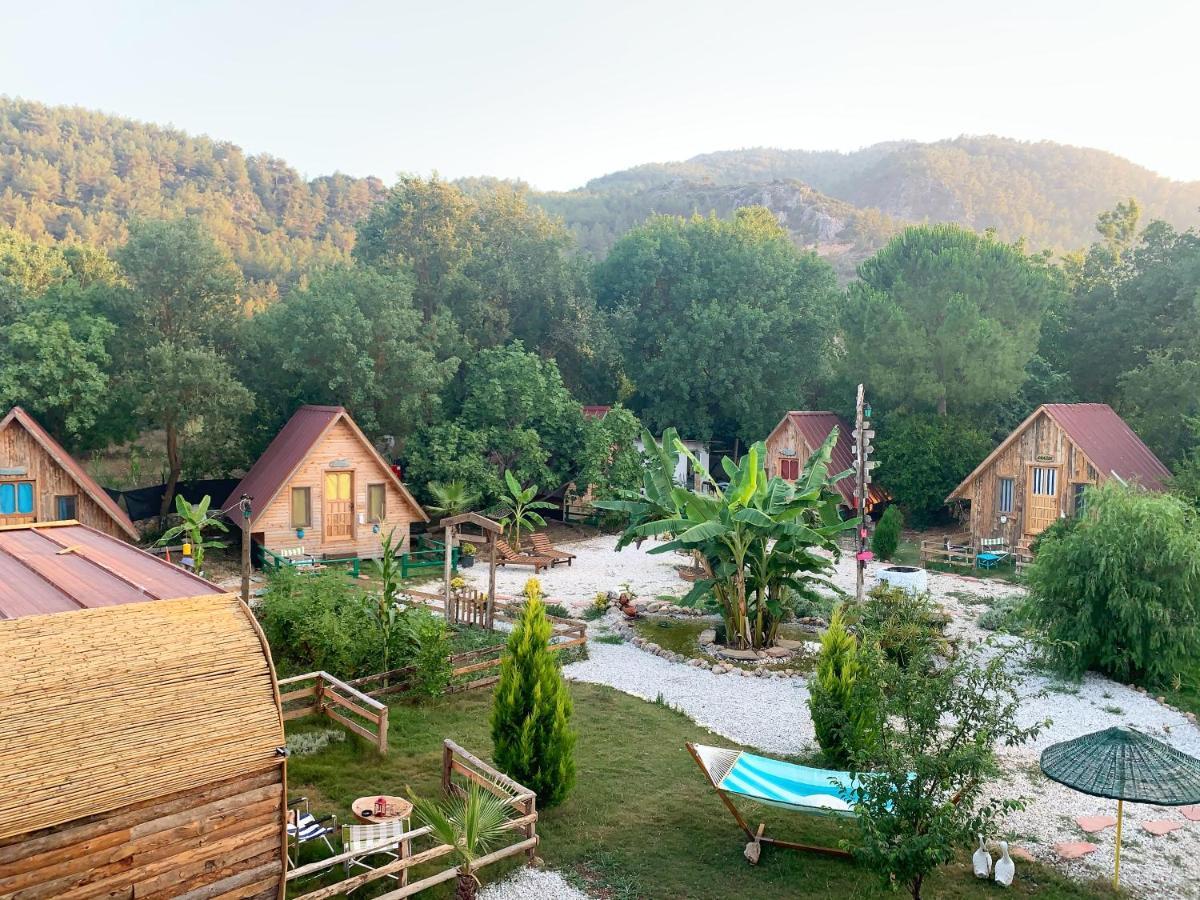 Pusula Bungalow Otel Kayakoy Bagian luar foto
