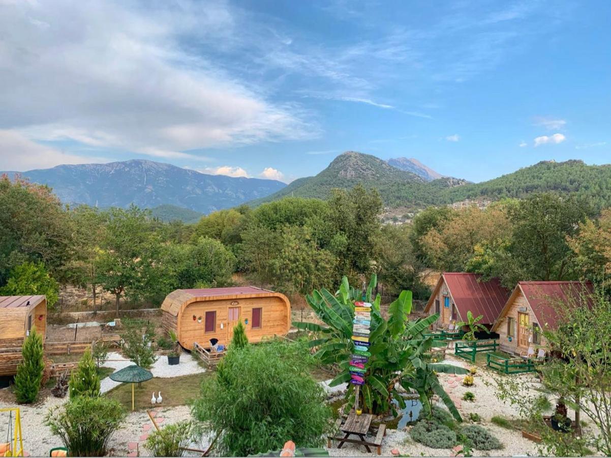 Pusula Bungalow Otel Kayakoy Bagian luar foto